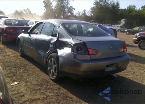 2004 Infiniti G35 z USA, uszkodzony, nr VIN JNKCV51F84M715913